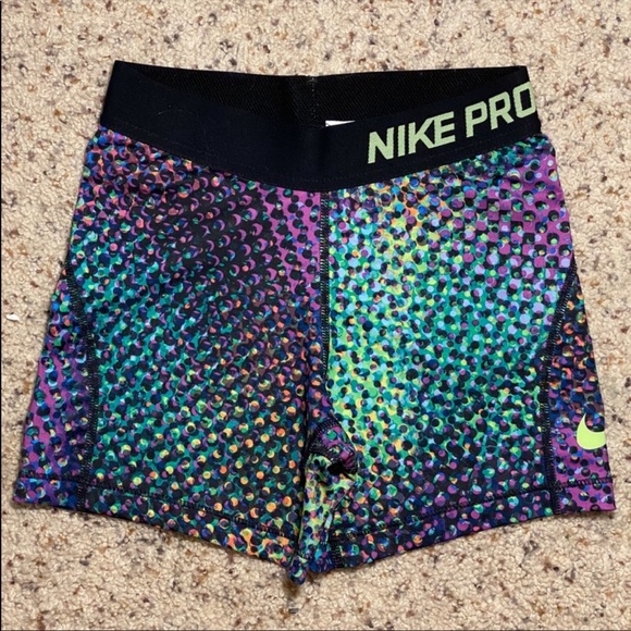 nike spandex colorful